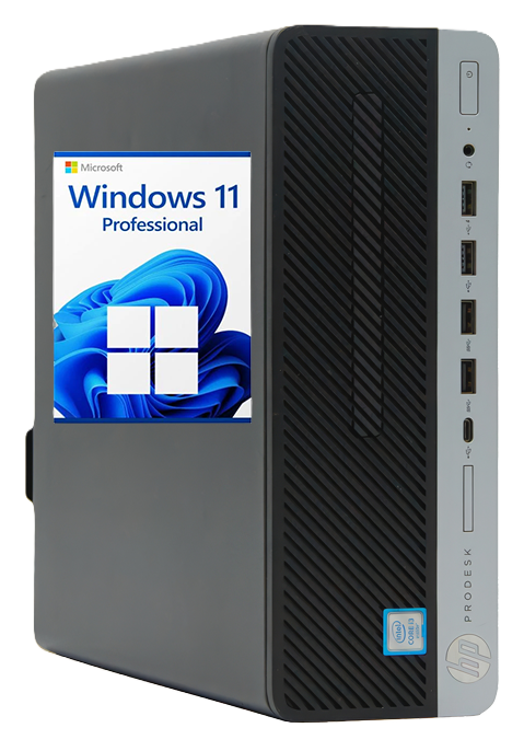Ordinateur de bureau renouvelé sous Windows 11 Pro, avec processeur Intel Core i5